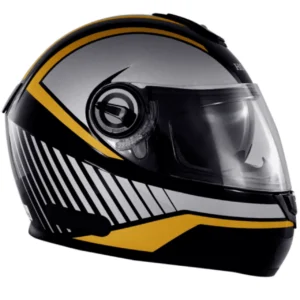Capacete Honda Hf3 Preto/Amarelo Especial Edition