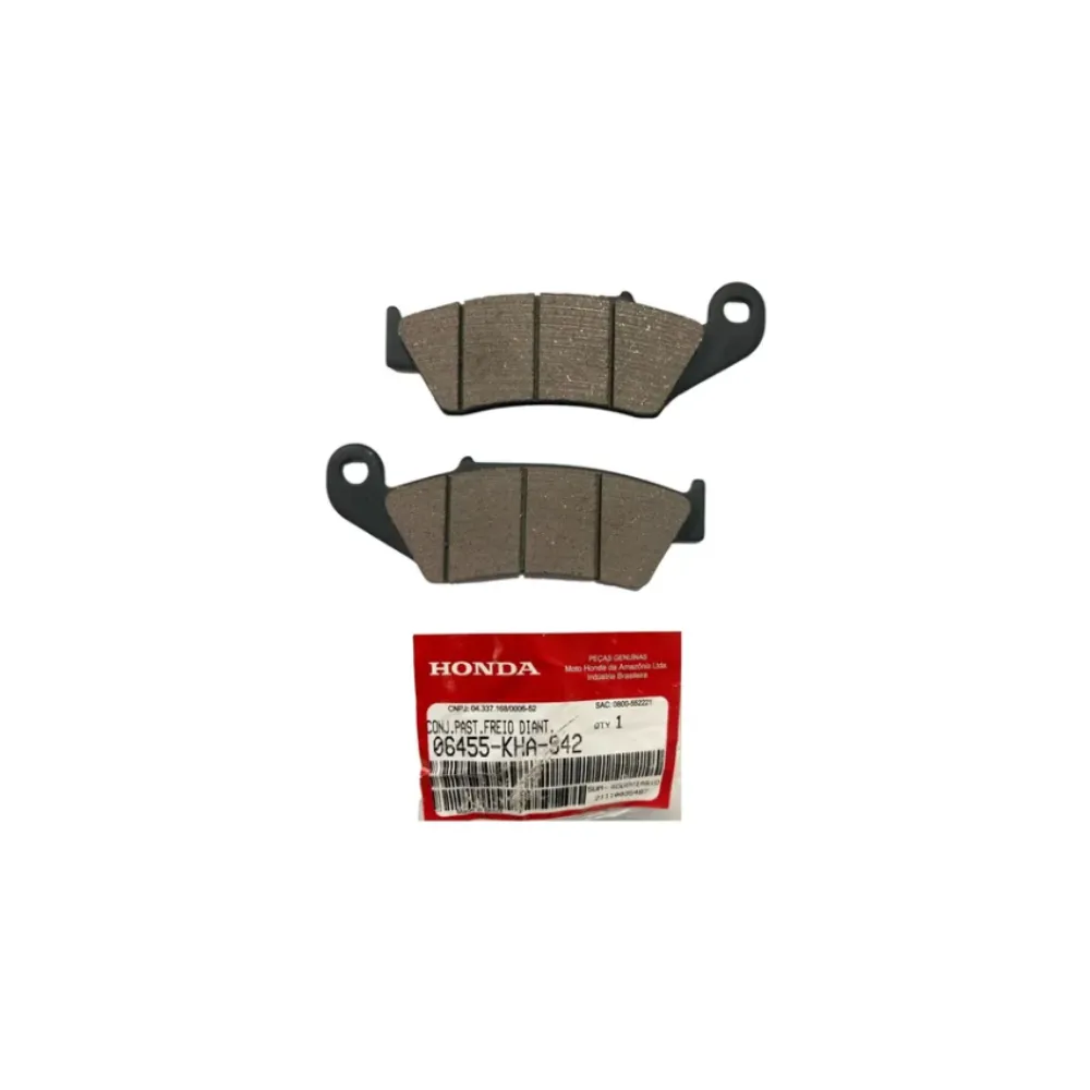 Pastilha Freio Dianteiro Bros 150/BROS160/XRE300 COM ABS 2019 Original Honda 06455KHA942