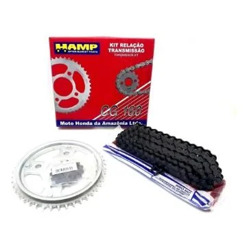 Kit Relação Transmissão CG Titan 160 Original Honda H0640KVSP00