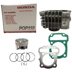 Kit Cilindro,Pistão E Anéis Sem Juntas Pop 110i 2016/2023 06121K62B00