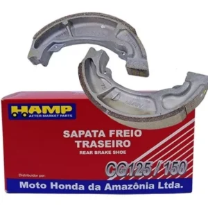 Sapata Freio Traseiro CG 125/150/160 Hamp Original Honda H0643KGA900