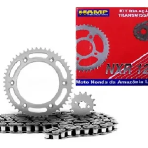 Kit Relação Transmissão NXR Bros 125 Original Honda H0640K13900