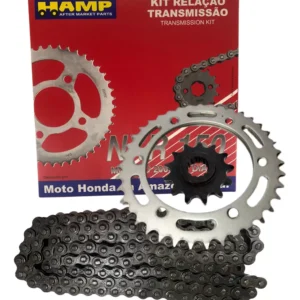 Kit Relação Nxr Bros 150 2006 A 2015 Original Honda Hamp H0640KRE851
