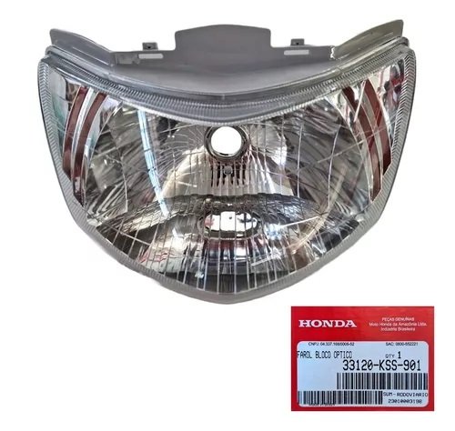 Farol Bloco Optico Biz 125 2011 2006/2010 Original Honda 33120KSS901 - Imagem 2