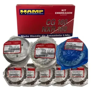 Kit Embreagem CG 125I/Start/Fan/Titan 160/NXR Bros 160/XRE 190 Todas Hamp Original Honda H0620KVSJ00