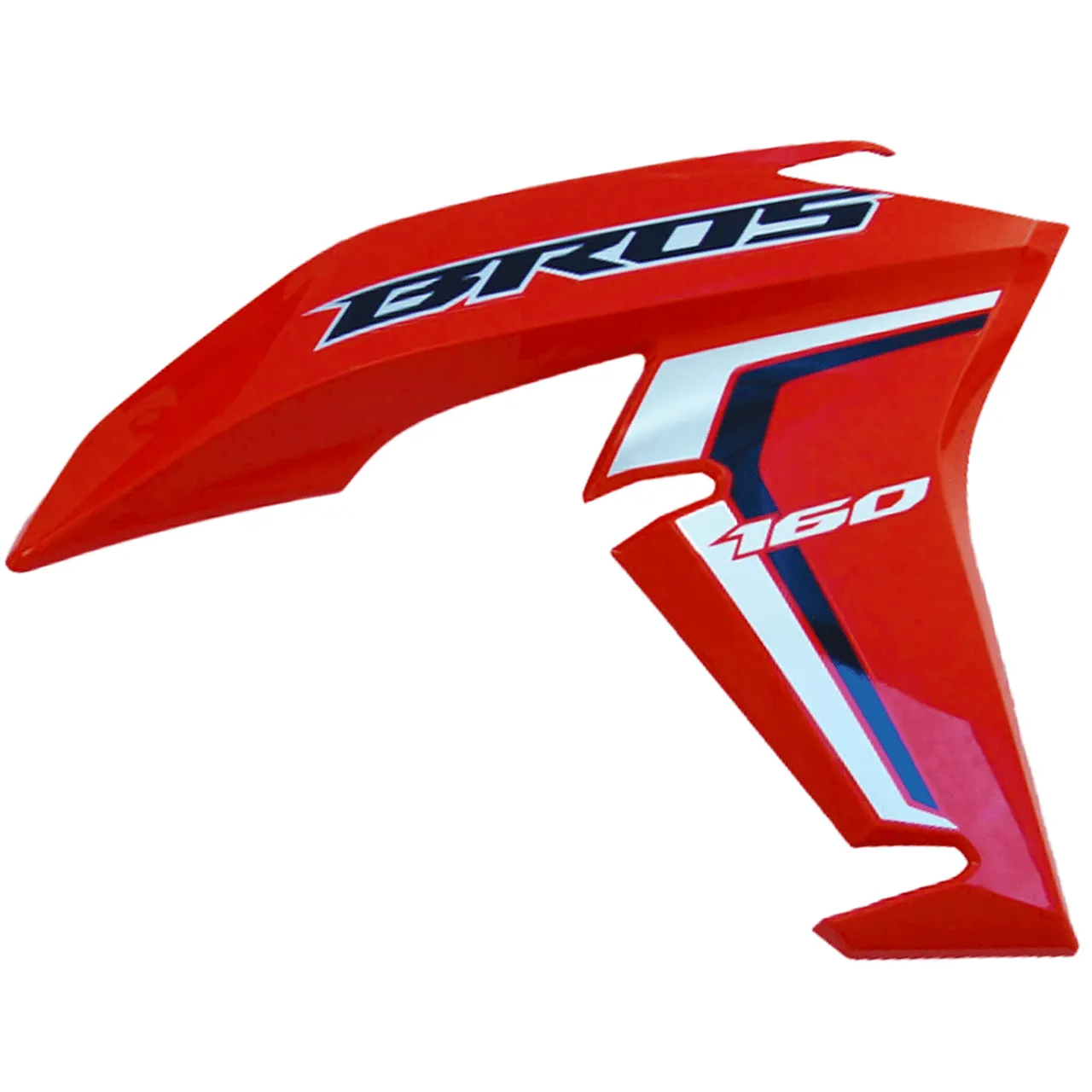 Carenagem Direita Tanque Vermelha Bros 160 2022 Original Honda 19100K1SB30ZC