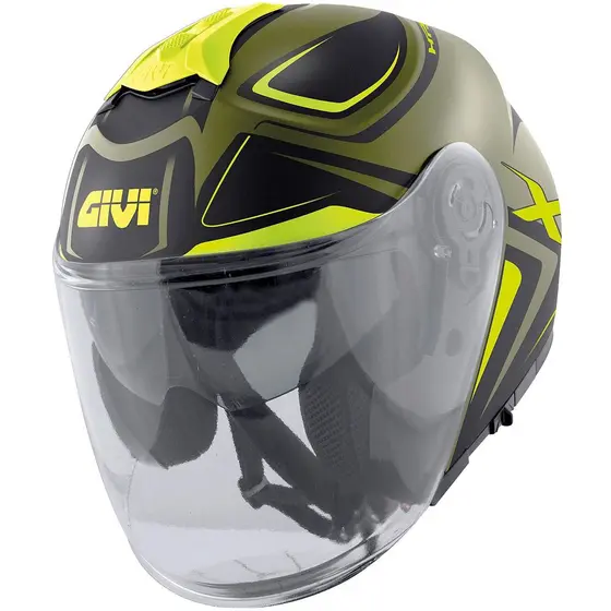 Capacete Givi X22 Planet Hyper Verde Militar Tam 58
