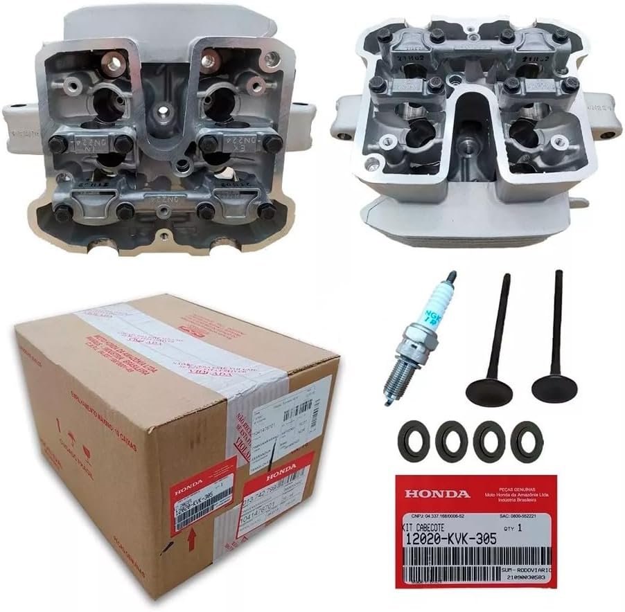 Kit Cabeçote Xre 300/Cb 300 2009/2012 Original Honda 12020KVK305