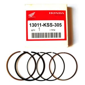 Anéis Pistão Motor BIZ/CG/NXR 125  STD  Original Honda 13011KSS305