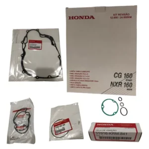 Kit Revisão Cg 160 Fan / Nxr 160 Bros Original Honda 0123DKRE305